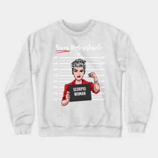 Scorpio Woman Crewneck Sweatshirt